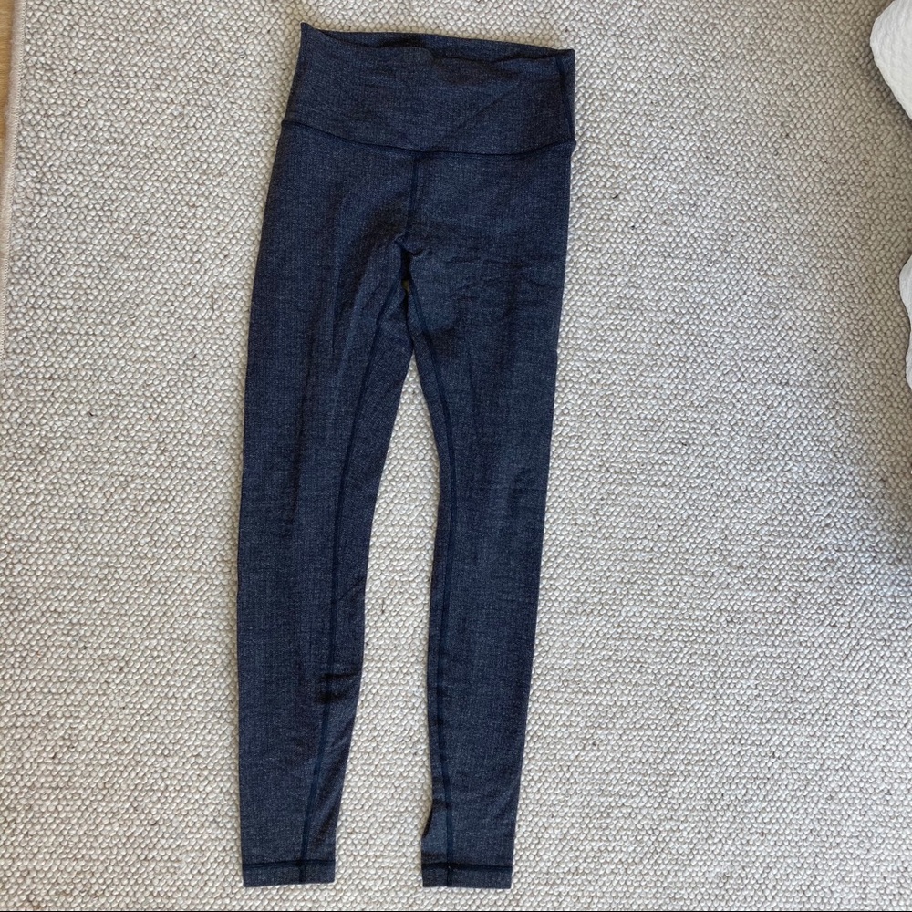 Lululemon herringbone wunder under leggings
